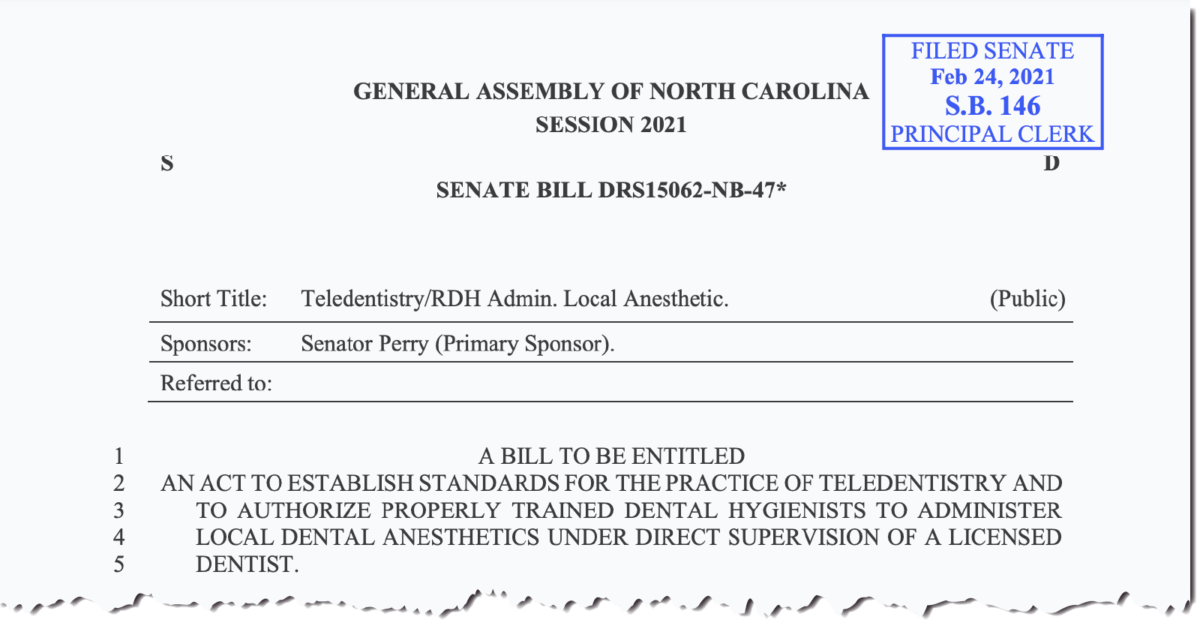 Cutout of proposed Senate Bill 146