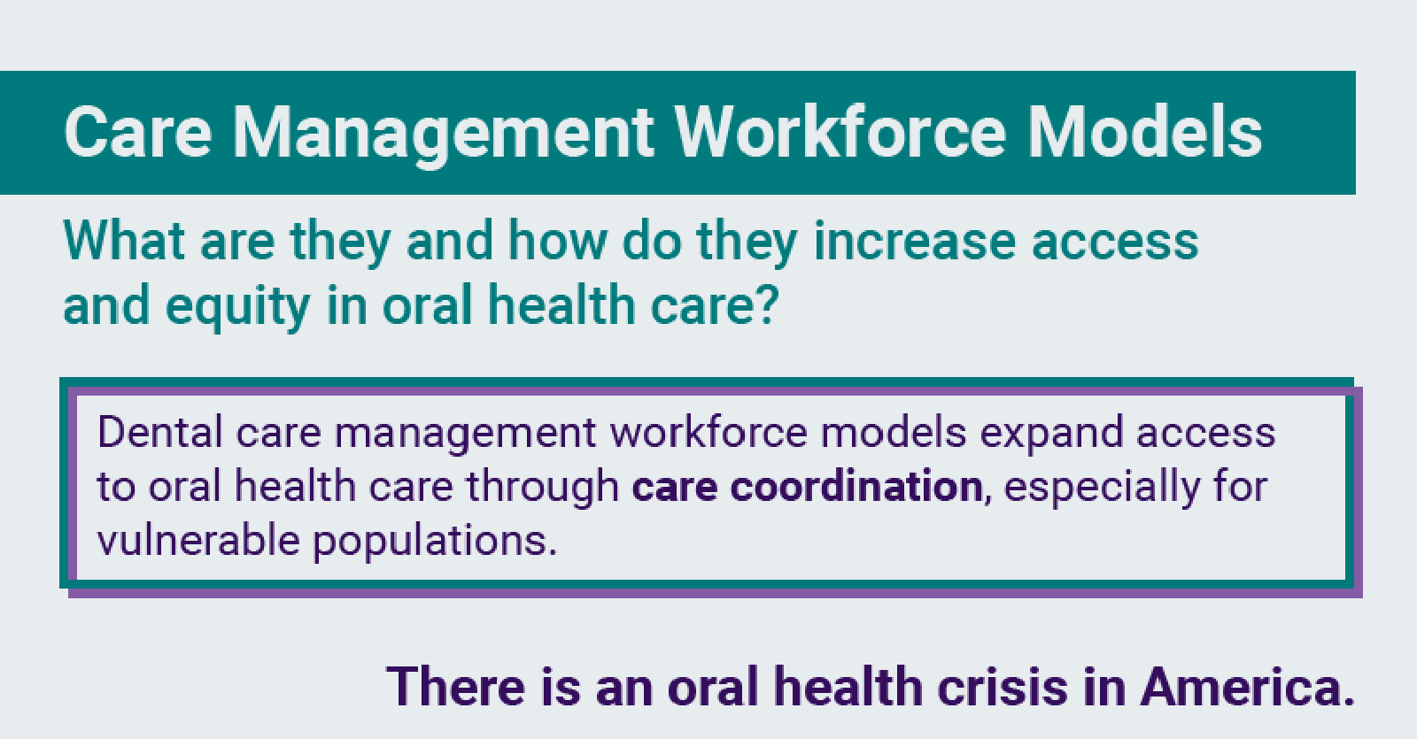 Care Management Workforce Models